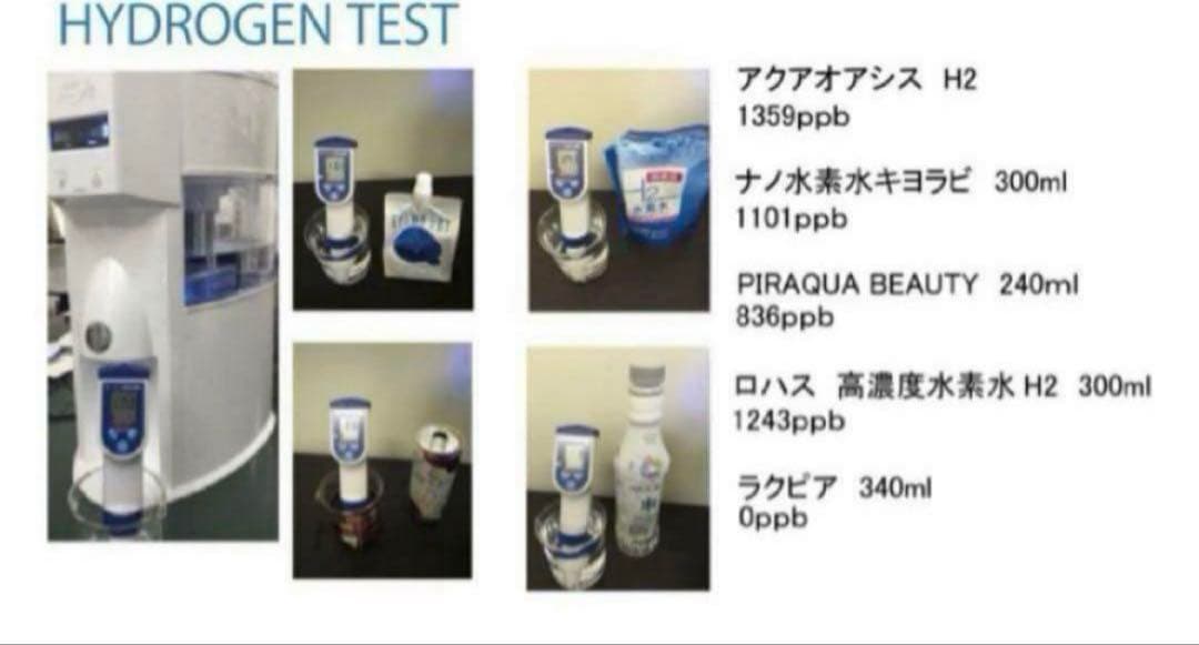 新品　アクアオアシス　H2 水素水生成器　水素水生成器　レッド　赤　送料無料