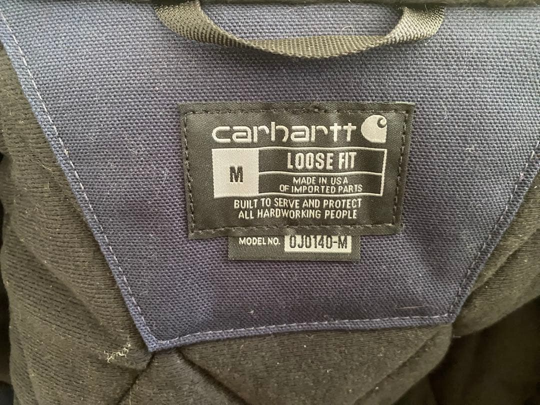 【美品】Carhartt カーハート アクティブジャケット ネイビーMサイズ