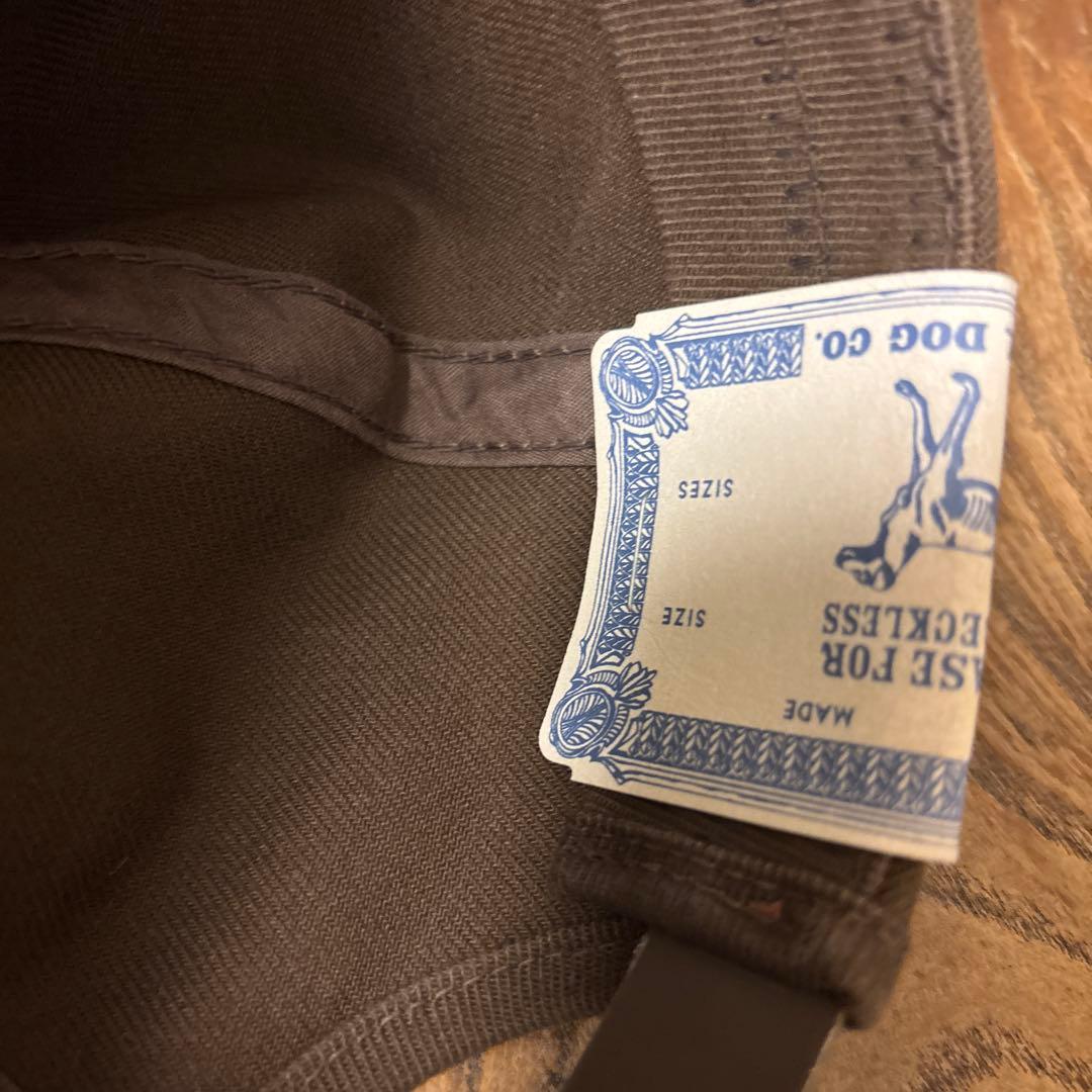 THE H.W.DOG & CO. ブラウンキャップ