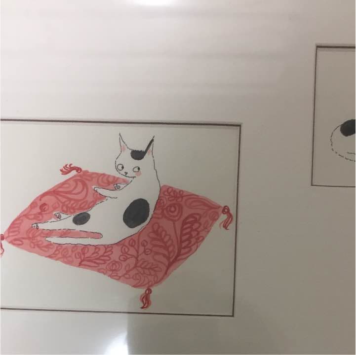 竹脇舞衣 ねこイラスト 原画