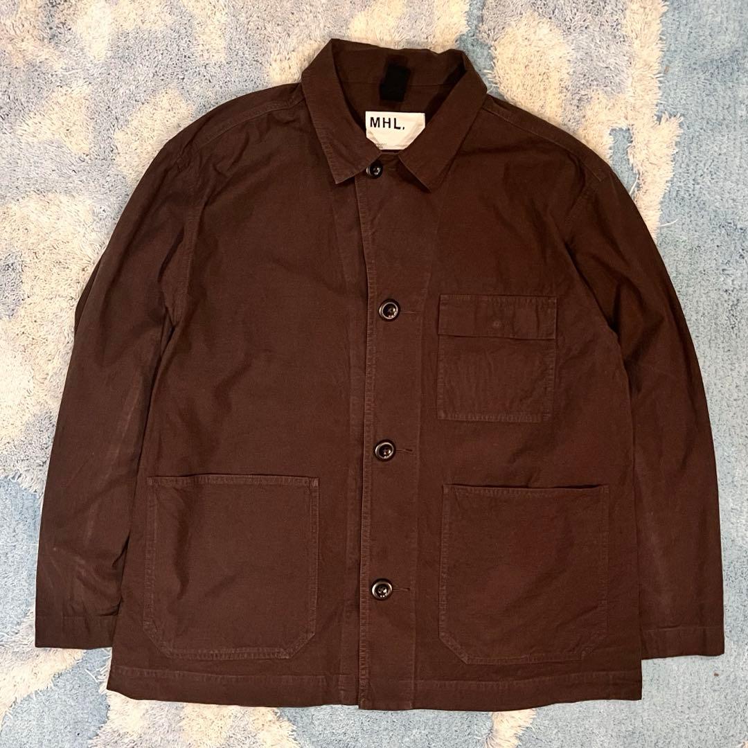 【MHL】OVERDYE MELANGE COTTON LINEN
