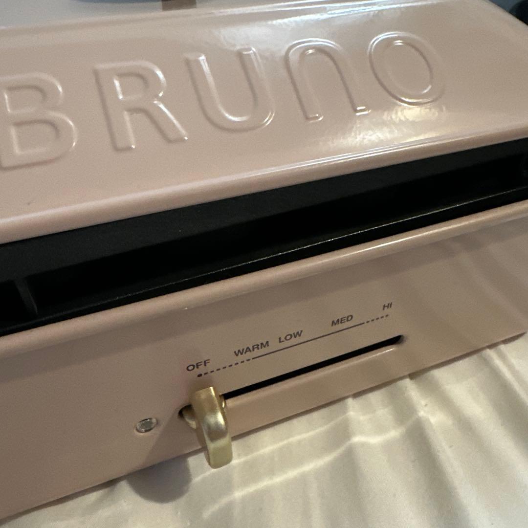 （値下げしました）BRUNO ホットプレート ピンク たこ焼きプレート付き