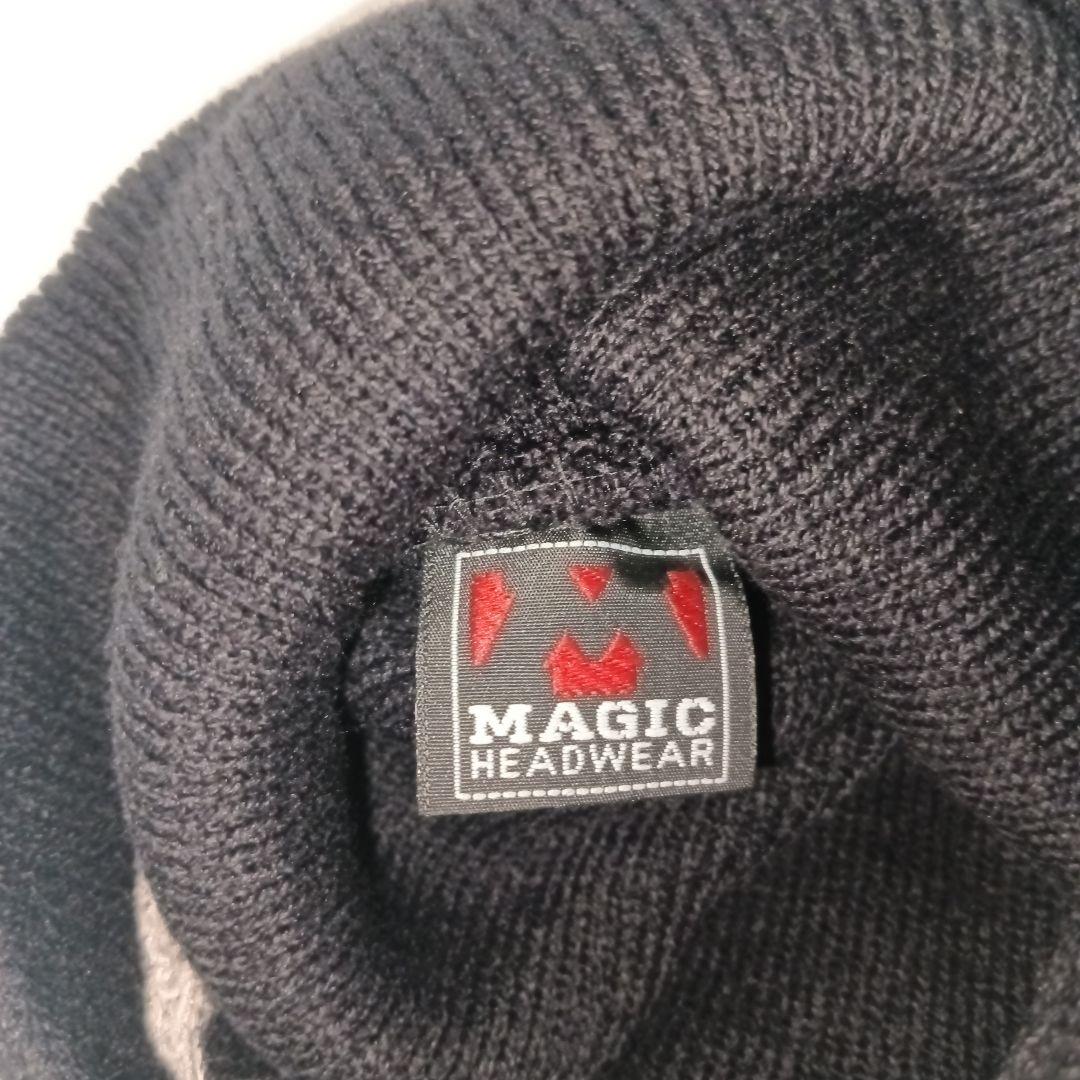 Sean John ショーンジョン ブラック ビーニー ニット帽 美品