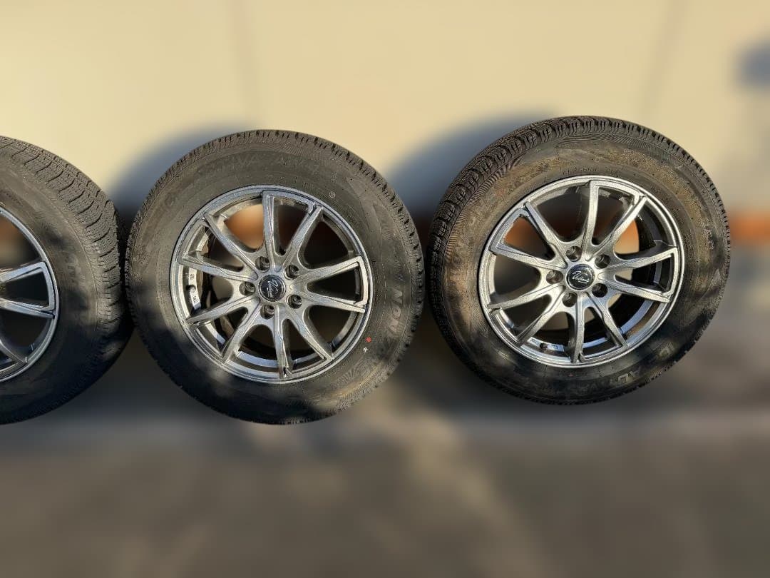 【3/4】205/65R16 NANKANG AW-1 スタッドレス ホイール