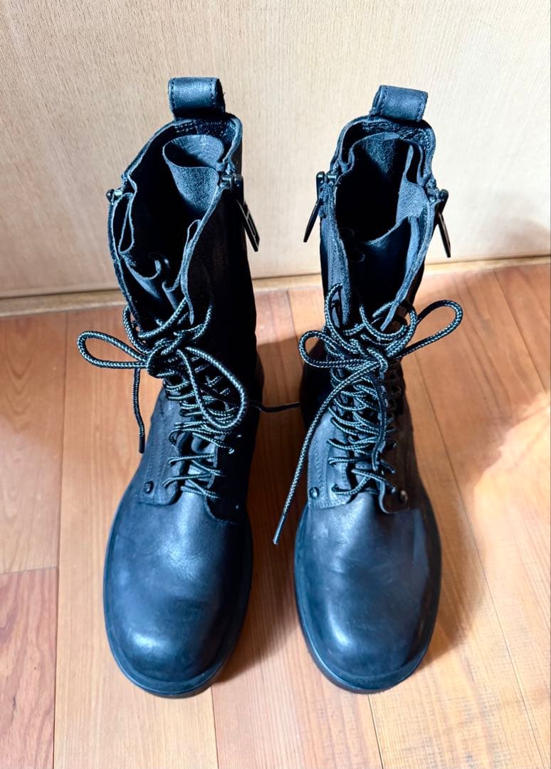 ANN DEMEULEMEESTER ブーツ 未使用 37ハーフ