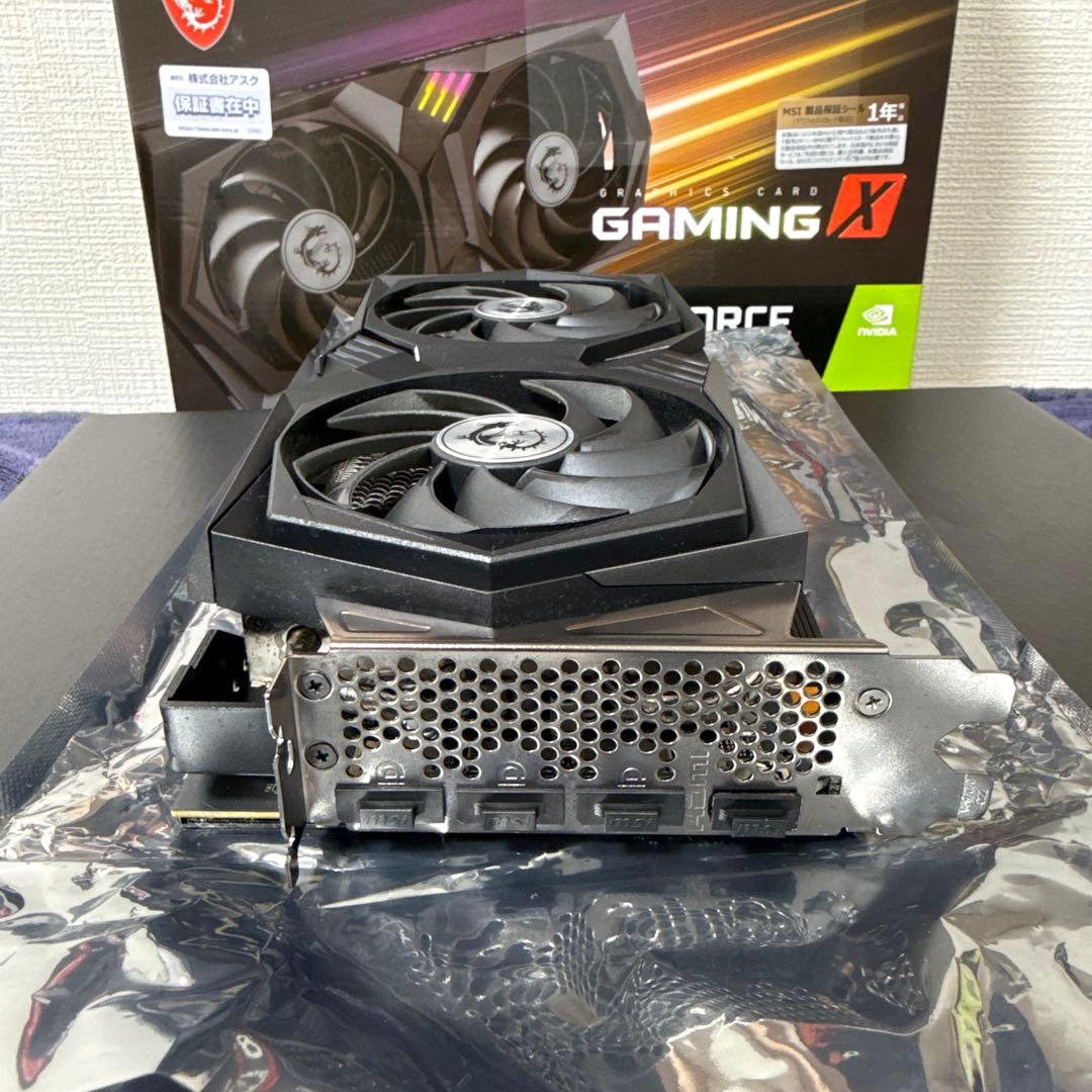 グラフィックボード・グラボ・ビデオカード MSI GeForce RTX 3060 GAMING X 12G