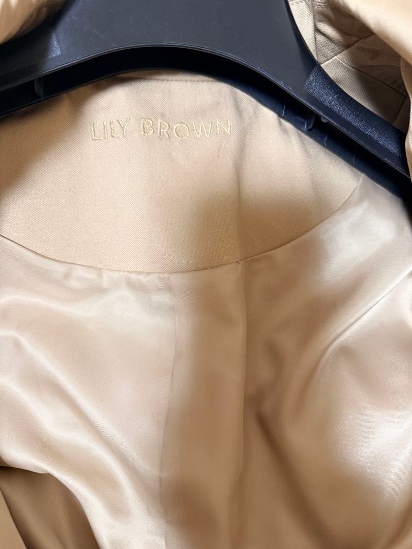 LILY BROWN 3WAYトレンチコート　新品未使用