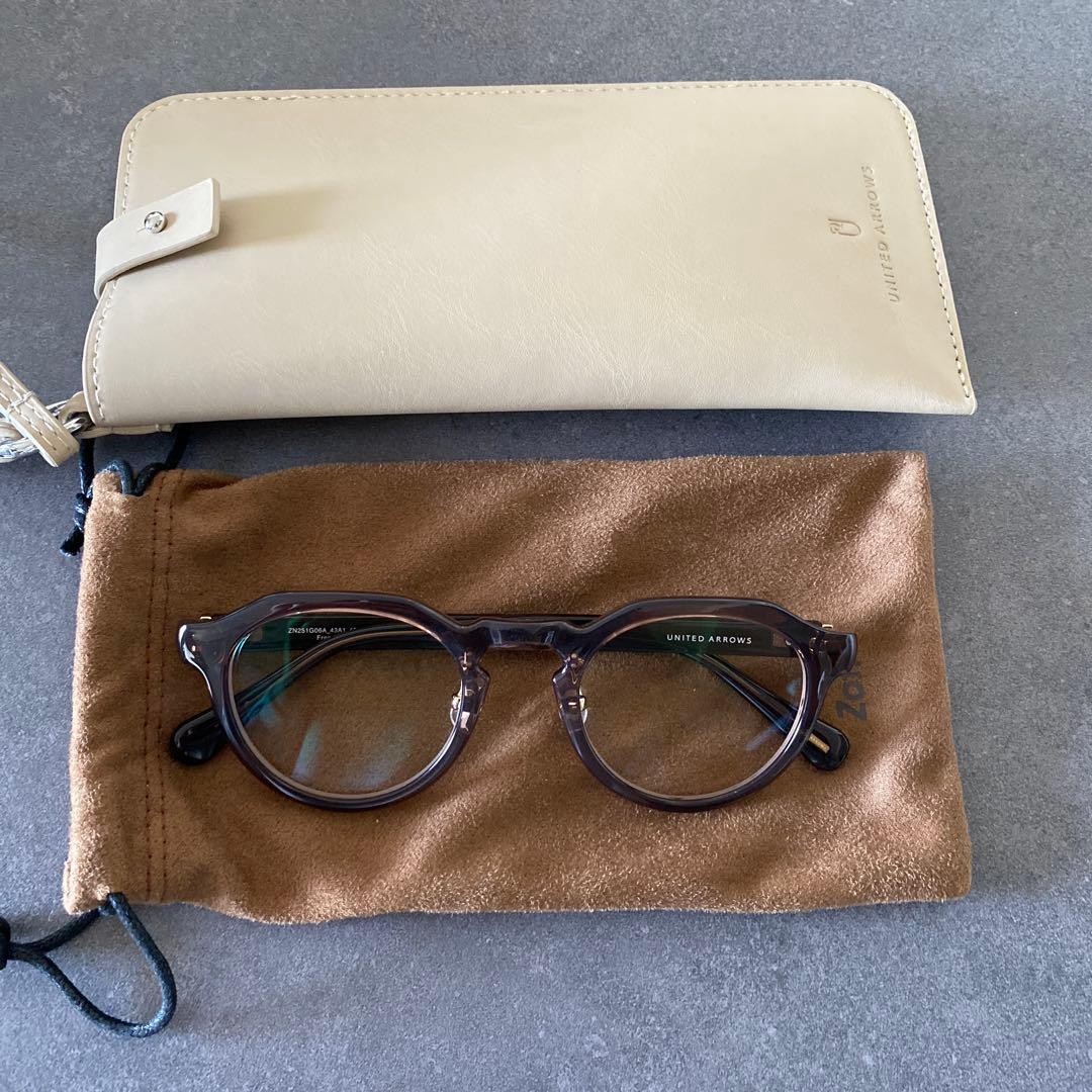 Zoff UNITED ARROWS ブラウン 調光サングラス