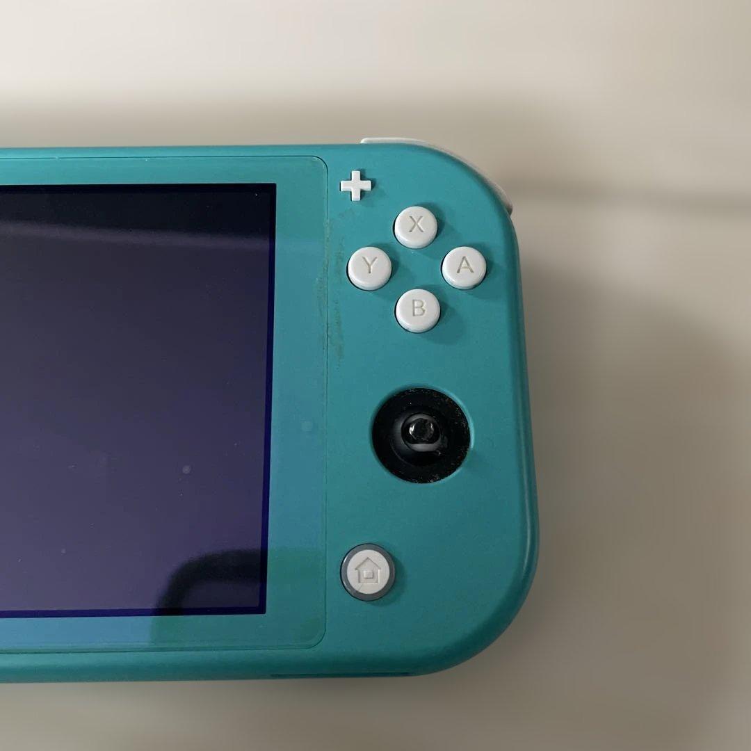 Nintendo Switch Lite ターコイズ 充電器付き ジャンク品