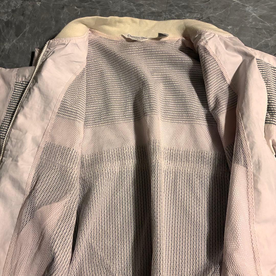 80s Christian Dior MONSEUR ジップアップブルゾン短丈M