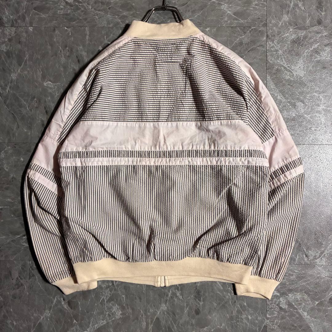 80s Christian Dior MONSEUR ジップアップブルゾン短丈M