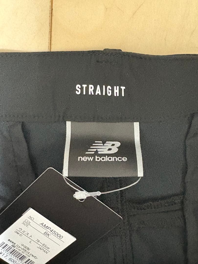 【新品L】new balance MET24 Straight Fit 黒
