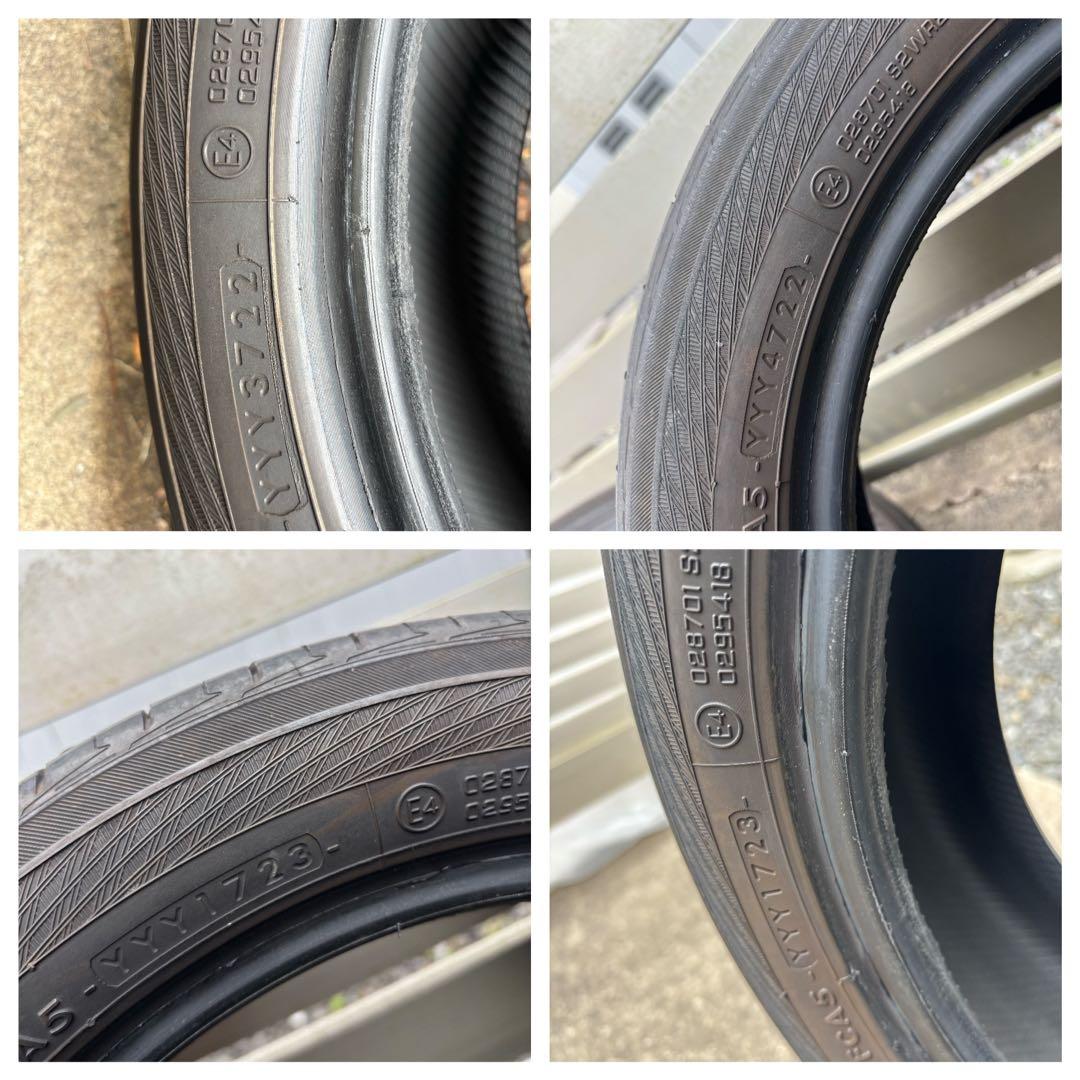 YOKOHAMA ADVAN dB V552 タイヤ4本 165/55R15
