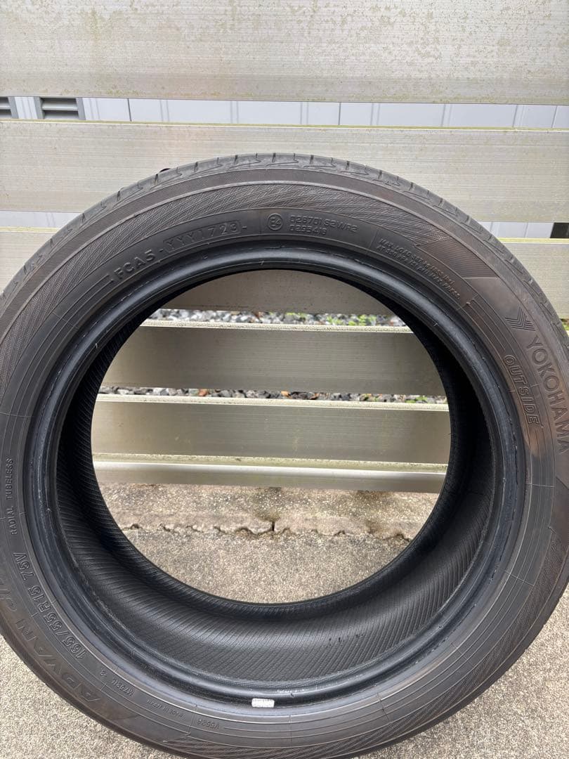 YOKOHAMA ADVAN dB V552 タイヤ4本 165/55R15