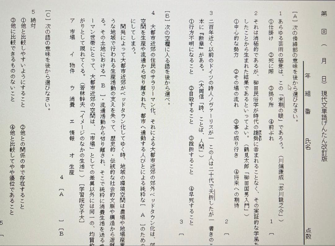 いいずな書店 げんたん 確認・応用テスト冊子&テストクリエイター2025 国語