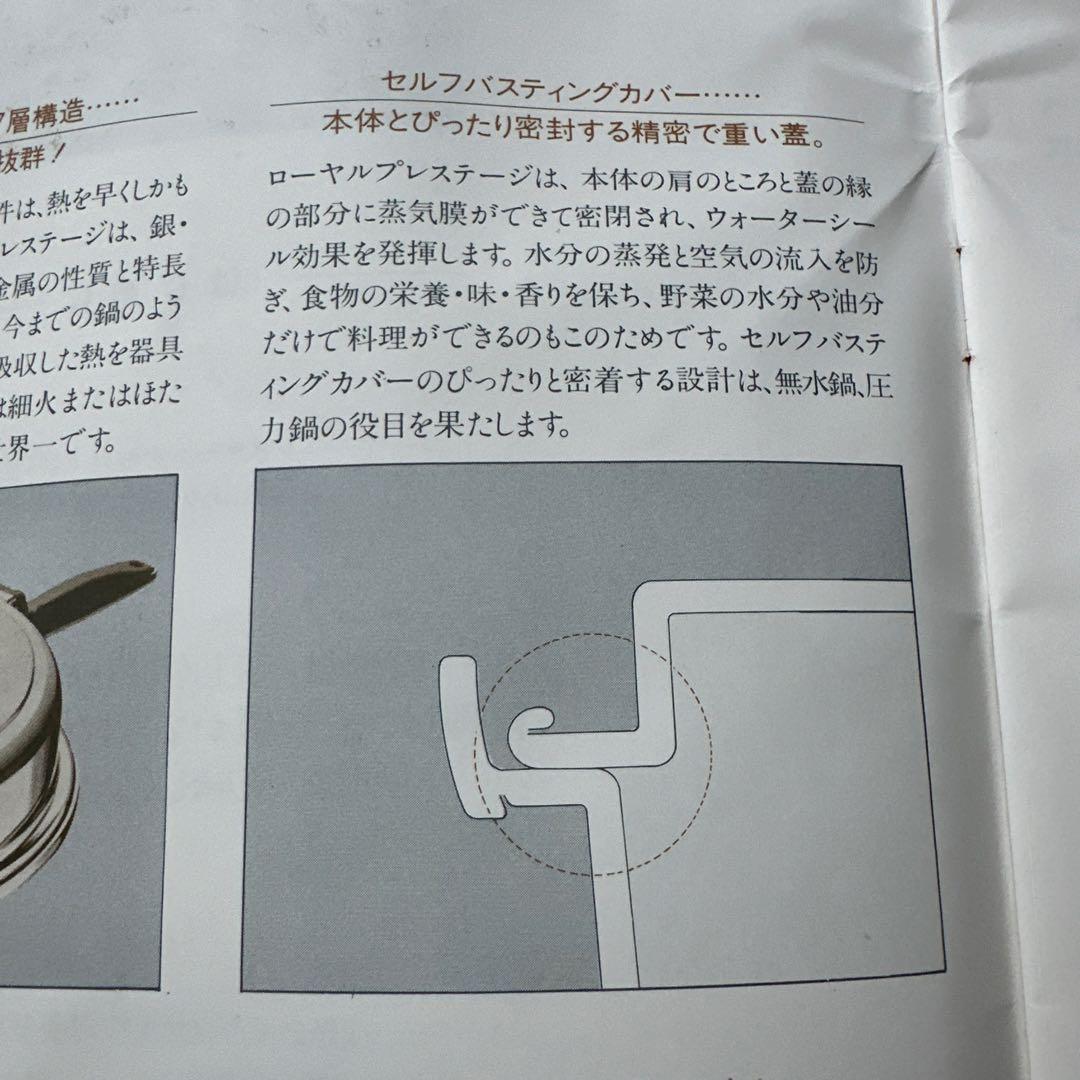  PRESTIGE チタン入りステンレス7層構造鍋　IH対応品