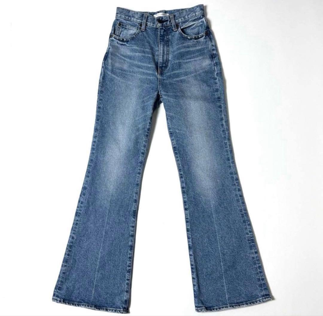 moussy mvs フレアパンツ　25インチ