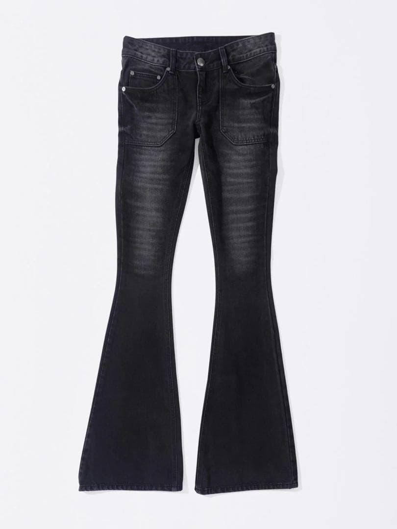 ゆゆ様SCULPTOR Whiskered Bootcut Denim
