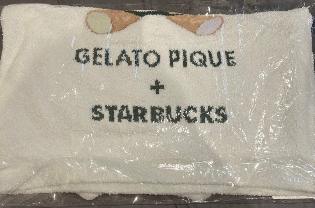 ジェラピケ スタバ コラボ パウダーベアジャガードプルオーバー ミントグリーン