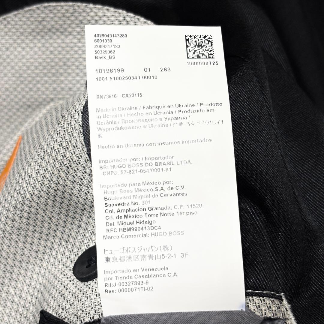美品 HUGO BOSS ヒューゴ ボス テーラードジャケット M リネン混