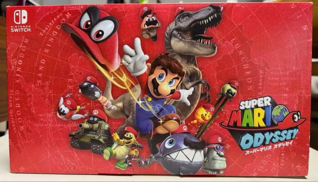 Nintendo Switch スーパーマリオオデッセイセット箱入り