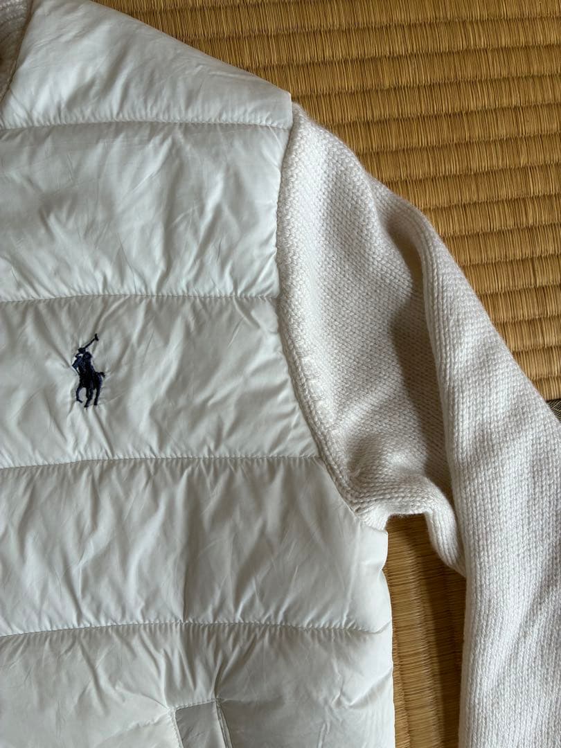 Polo Ralph Lauren ホワイトカーディガン S