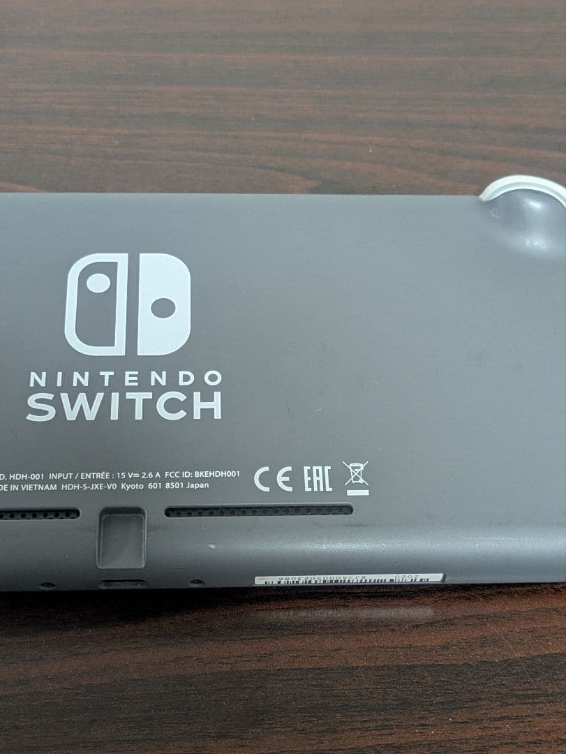 【極美品・動作確認済】Nintendo Switch Lite グレー純正充電器