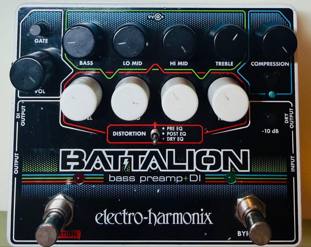 electro-harmonix BATTALION ベース用DI/プリアンプ