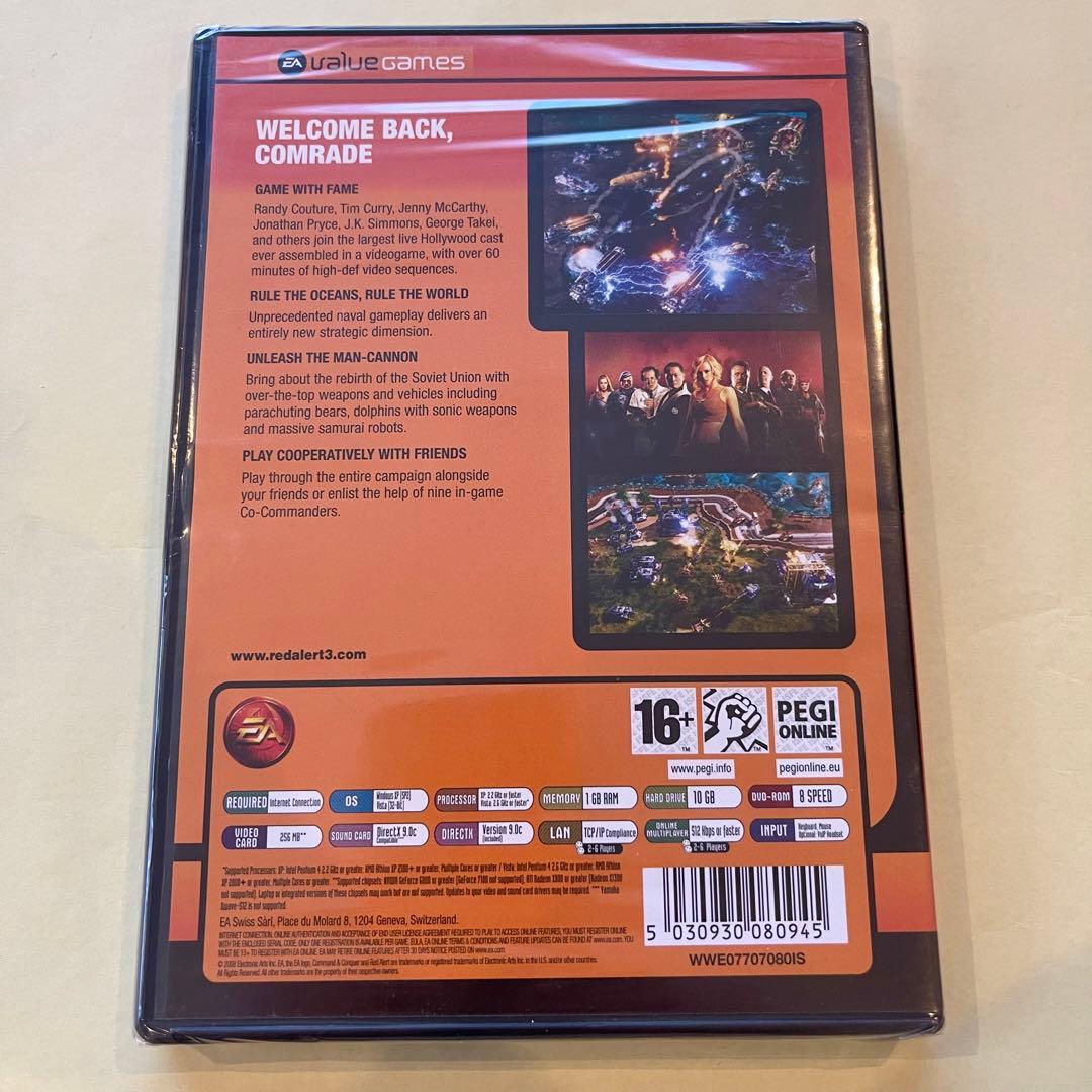 新品 未使用 RED ALERT 3 海外版