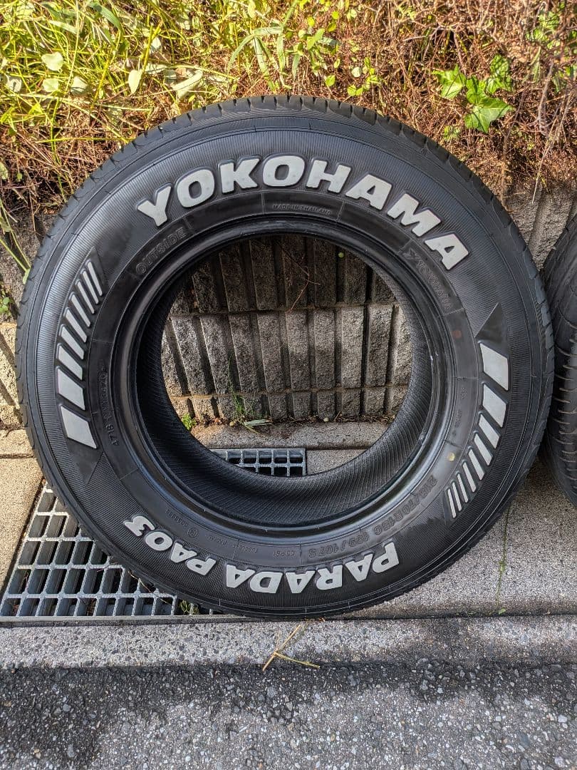 YOKOHAMA PARADA PA03 15インチタイヤ4本セット
