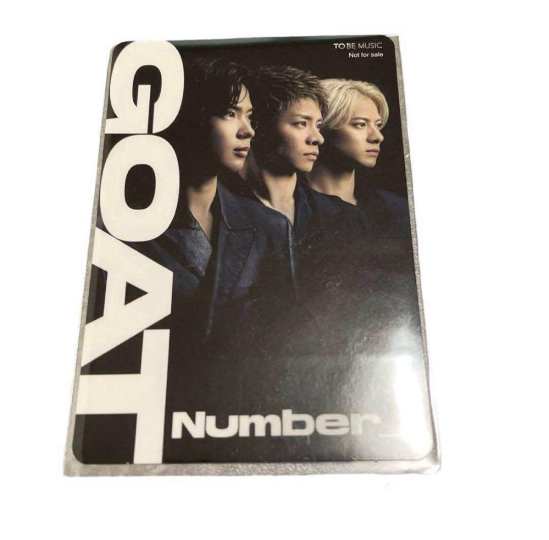 【完売】【新品未開封】Number_i GOAT 初回限定AB 通常盤3枚セット