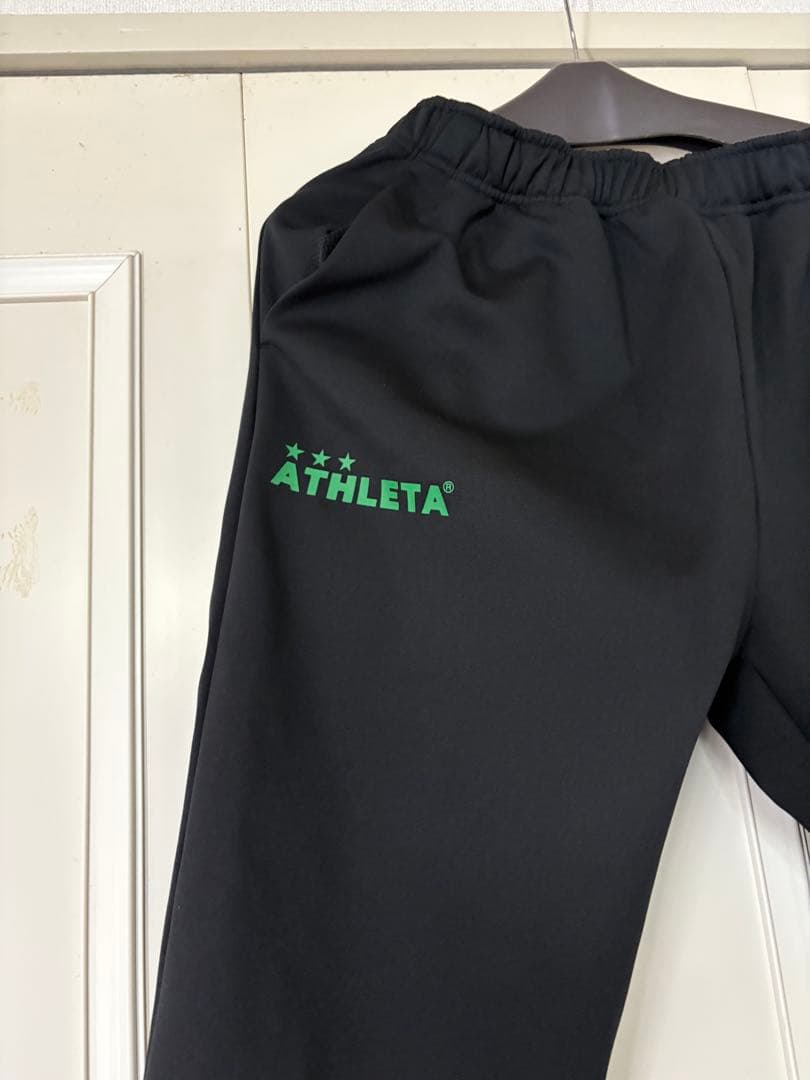 ATHLETA 黒 ジャージ パンツ 東京ヴェルディ