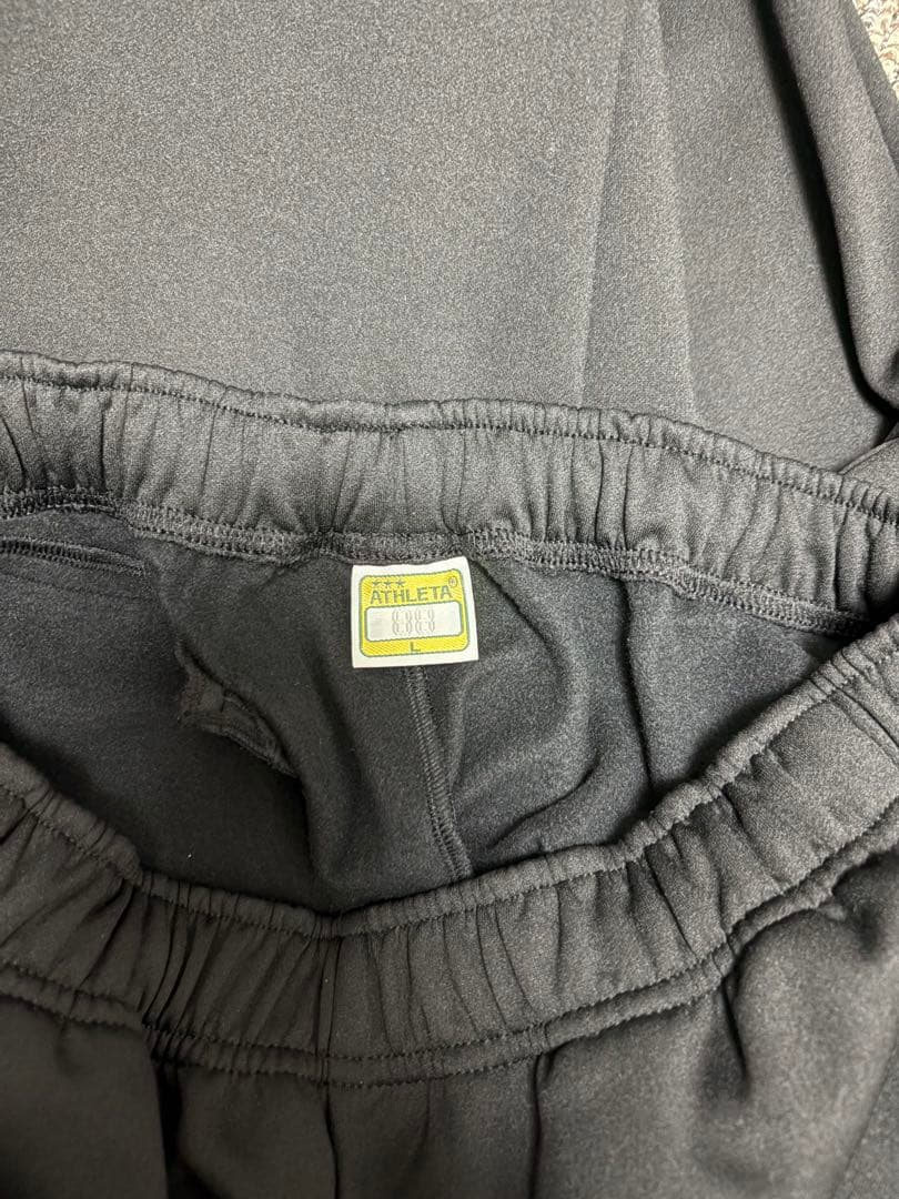 ATHLETA 黒 ジャージ パンツ 東京ヴェルディ