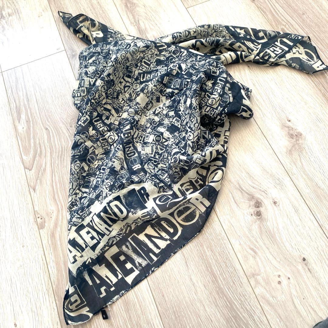 アレキサンダーマックイーン ストールALEXANDER McQUEEN