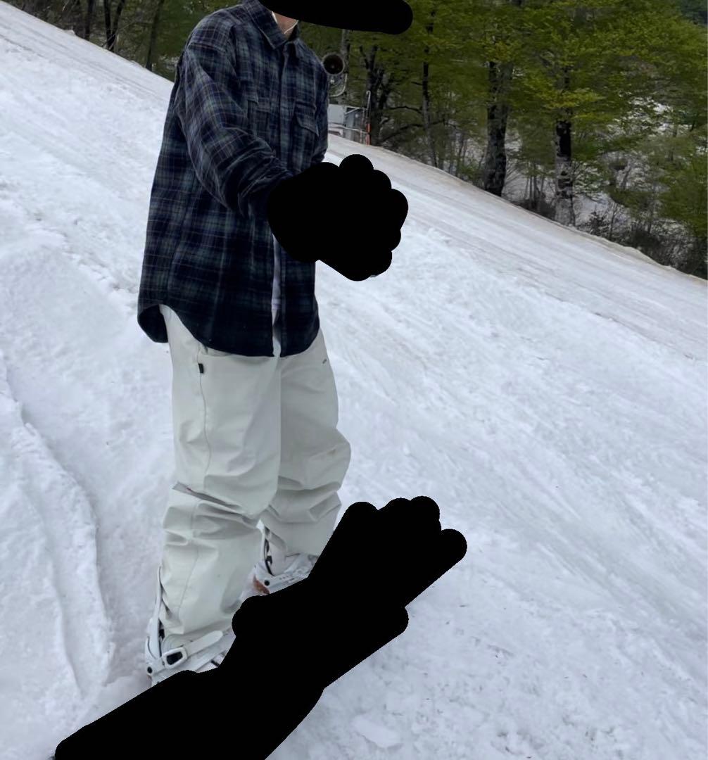 スノーボード qmile 3L TRAING JOGGER PANTS LIGHT IVORY