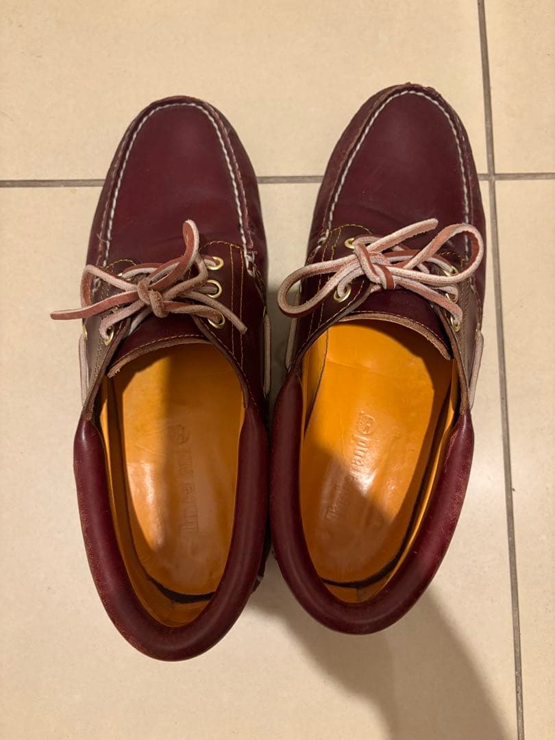 靴 27.5cm Timberland Authentics 3-Eye