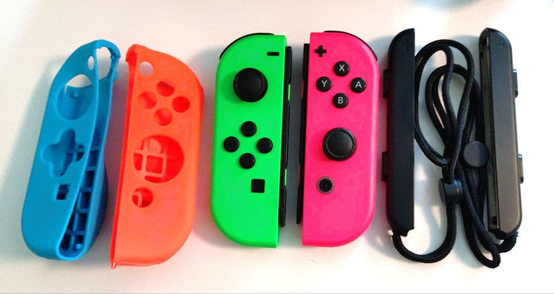 【お得・美品】Switch本体マリオオデッセイJoy-Con追加有（ソフトなし）
