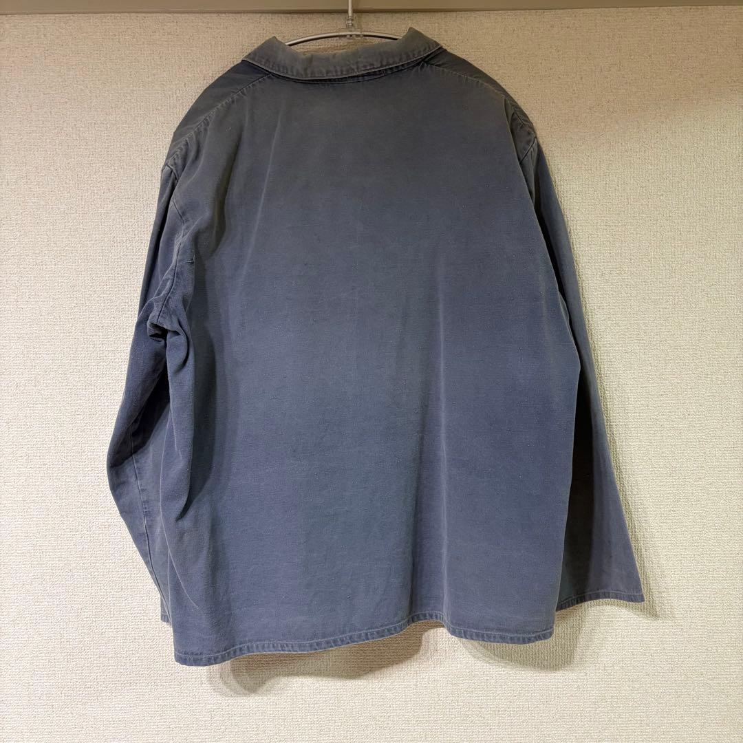 60s EURO VINTAGE フレンチワークジャケット　ショート丈