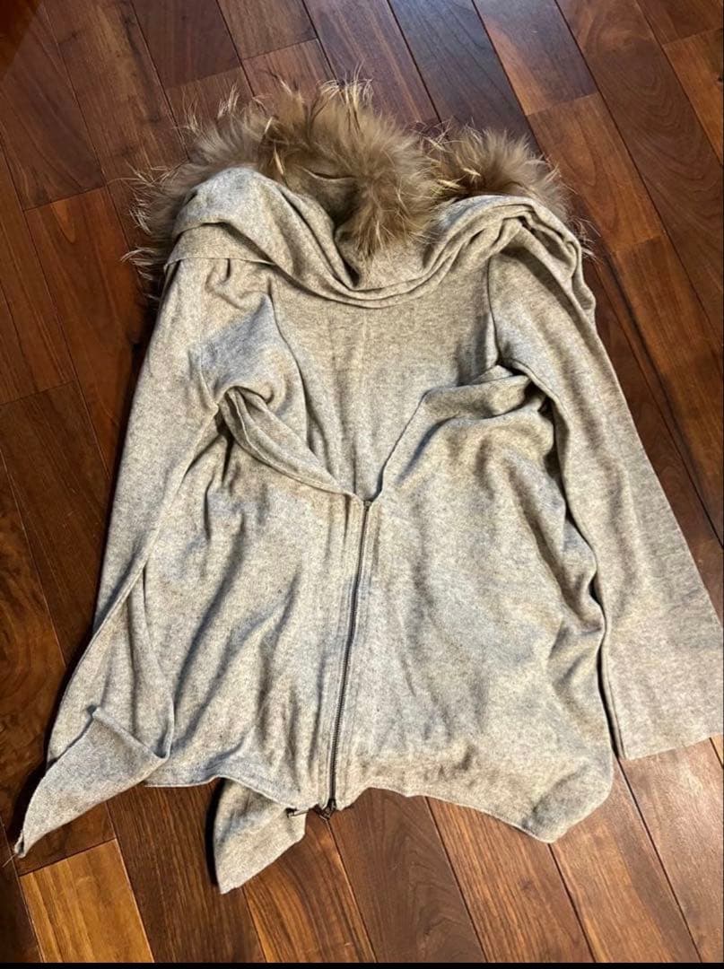 トップス 00s archive goa long sleeve fur hoodie