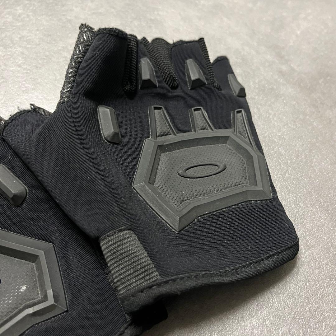 00’s archive “OAKLEY” finger glove opium