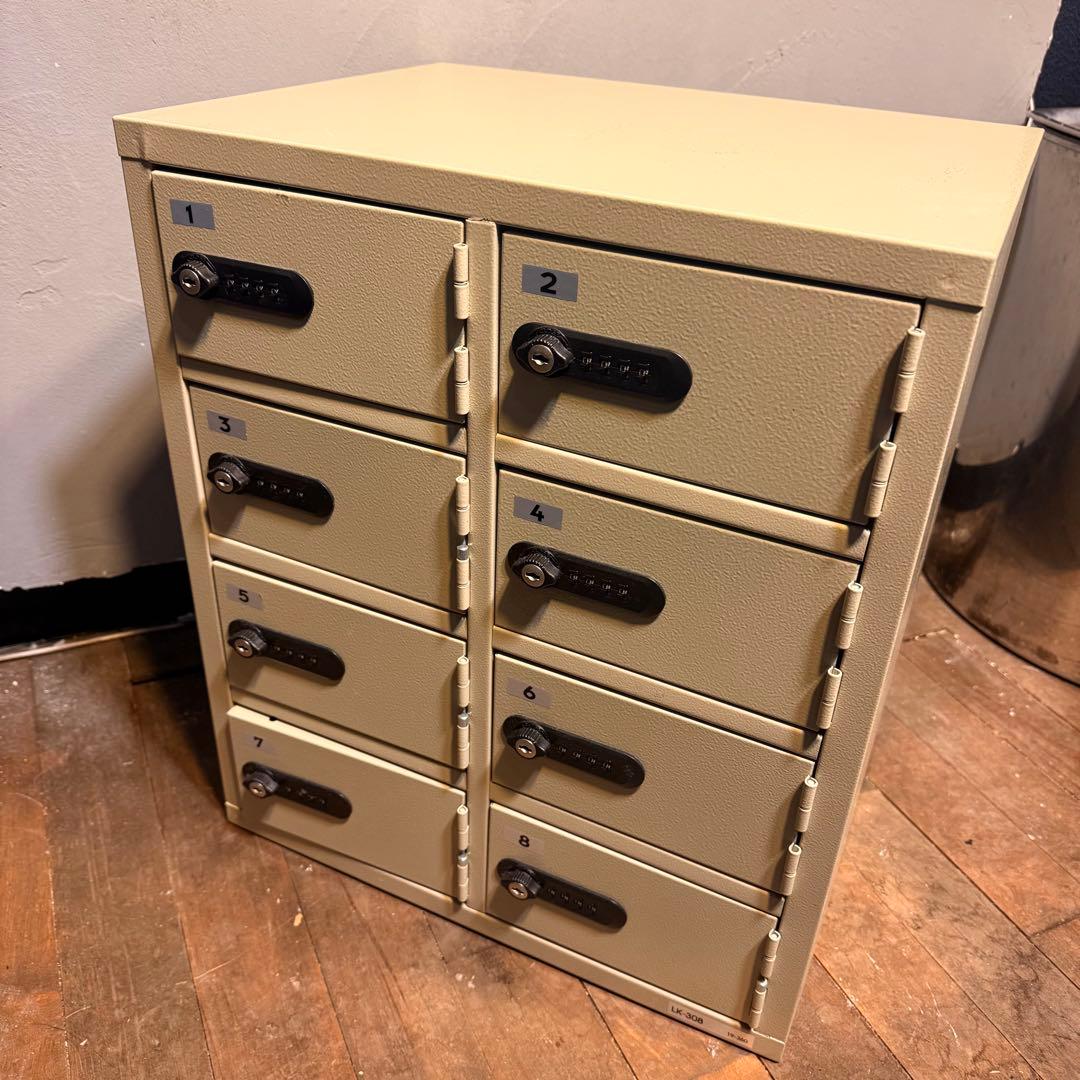 k*i様 EIKO エーコー LK-308 貴重品保管庫 金庫 ロッカー 8人用