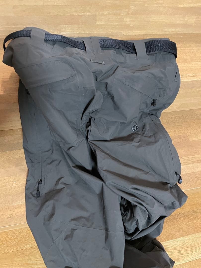 BURTON RONINオレンジ　スノーボードウェア+オリーブ色パンツAKセット