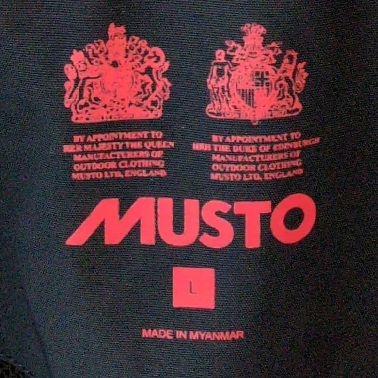ムストー MUSTO SARDINIA BR1 セーリングウェア ジャケット L
