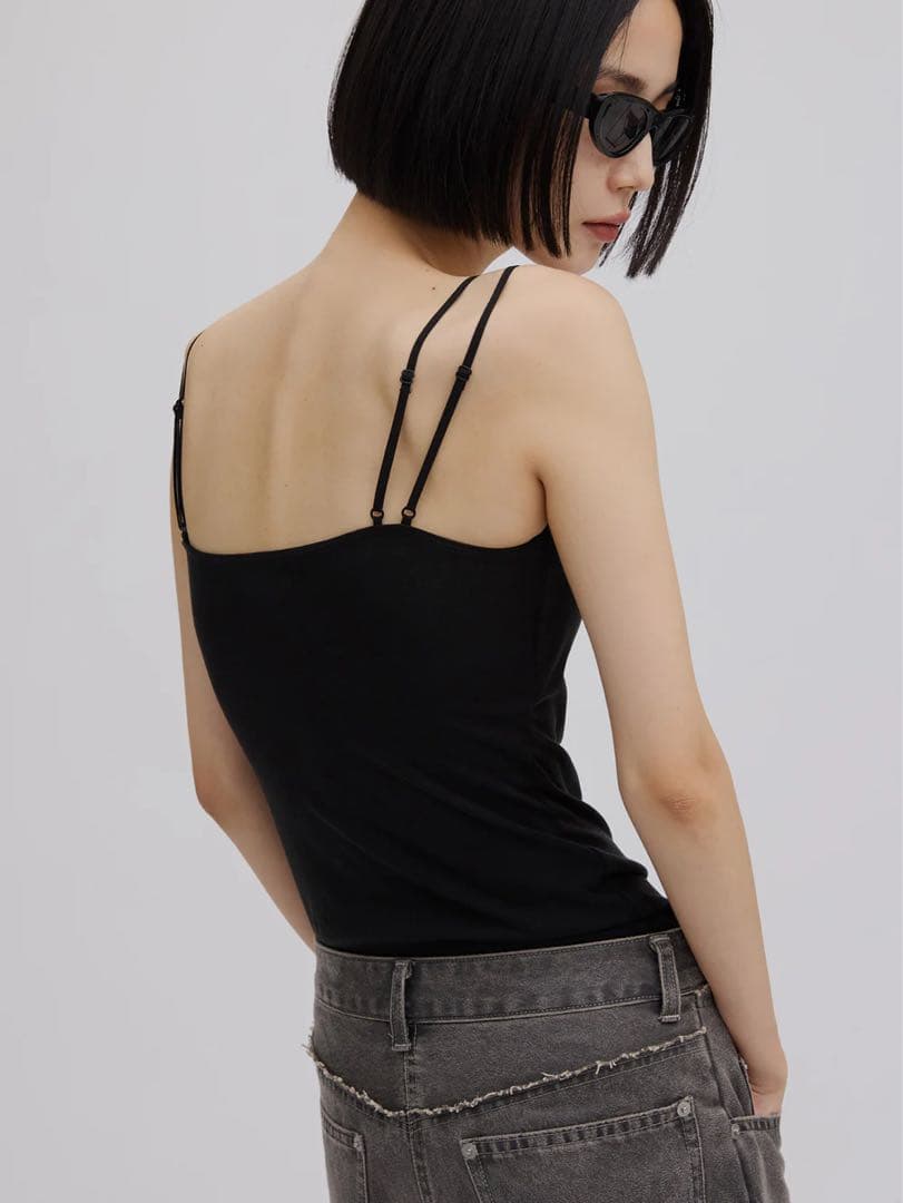 Mizuno×Ameri SHEER DOCKING CAMISOLE TOPS