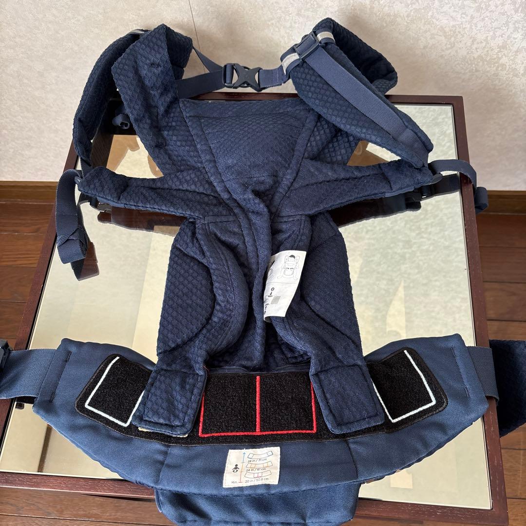【良品】エルゴベビー オムニブリーズ ネイビー 抱っこ紐