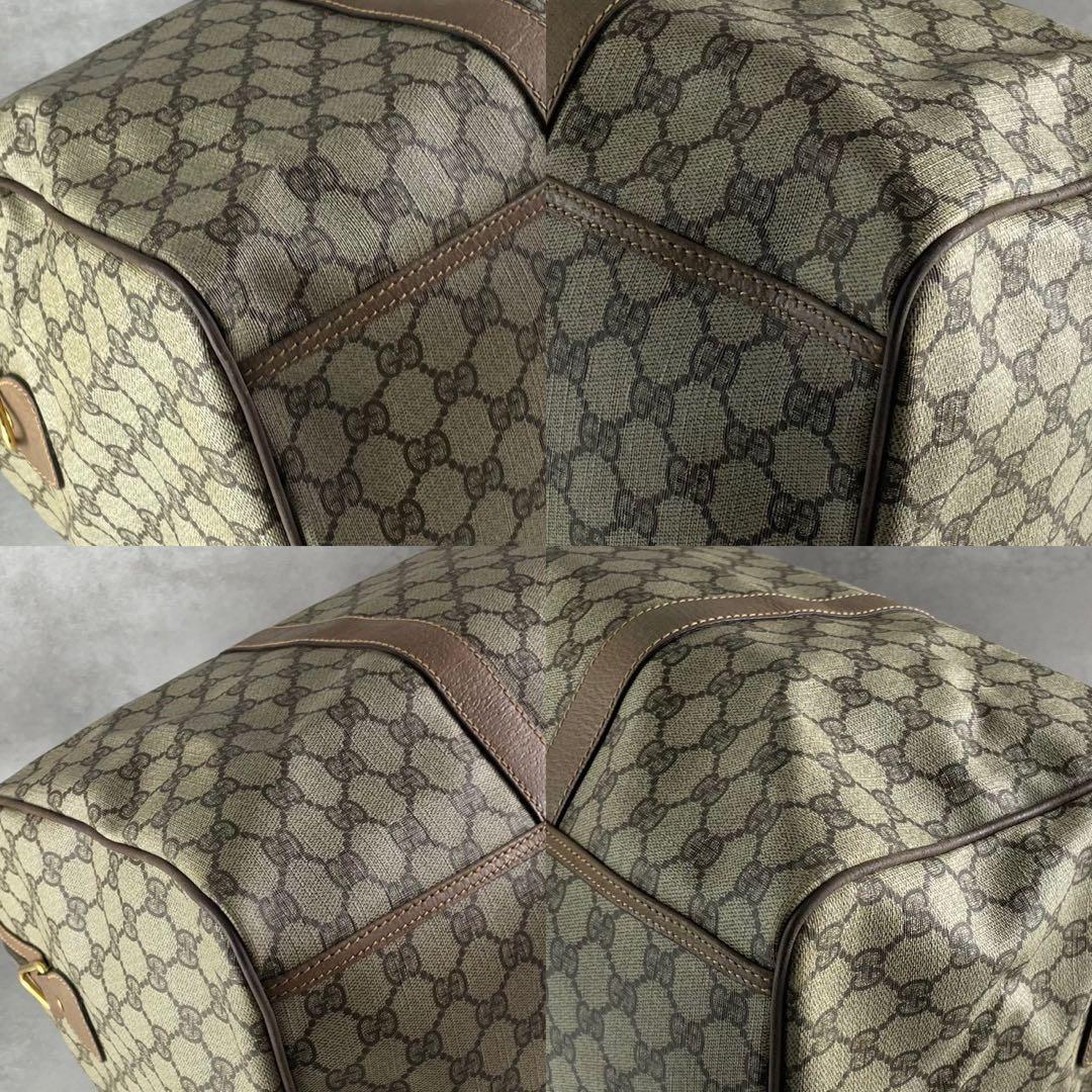 希少美品 GUCCI グッチ ボストンバッグ/012 14 6081/GGプラス