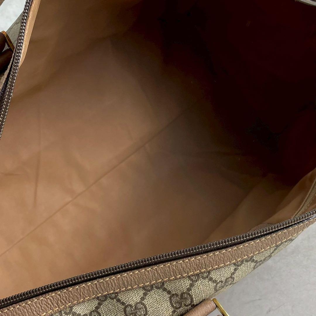 希少美品 GUCCI グッチ ボストンバッグ/012 14 6081/GGプラス