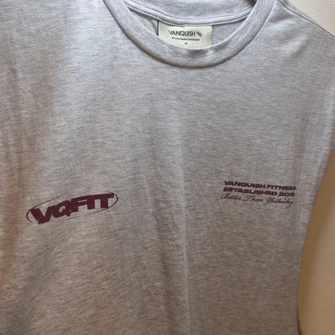 VANQUISH FITNESS オーバーサイズ スリーブレスＴ 2色セット