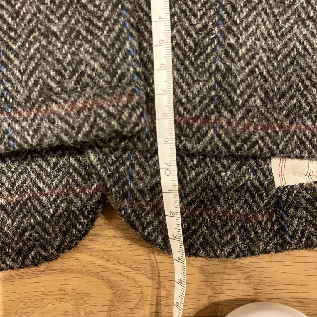 DUFFER ダッファー　ハリスツイード ヘリンボーン テーラードジャケット