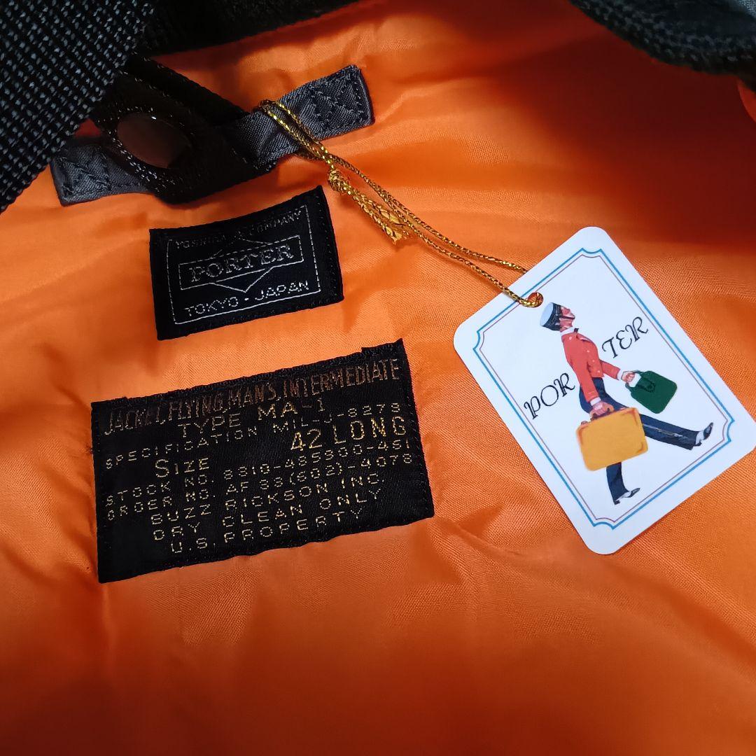 PORTER×Buzz Rickson's MA-1&WALLET タグ付き新品